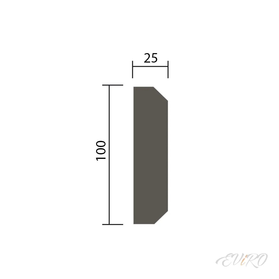 Молдинг EViRO Модель 1.51.819