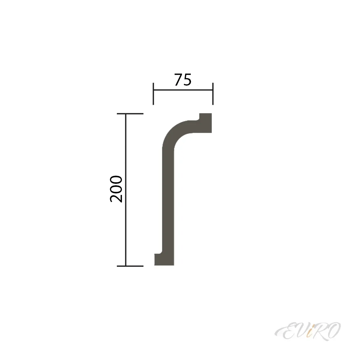 Карниз EViRO Модель 1.50.805