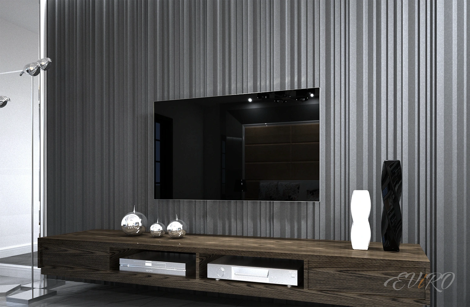 Гипсовая 3D панель EViRO Zebrano